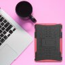 Чехол Hybrid Armor для Huawei MediaPad M3 Lite 10 (черный + розовый)