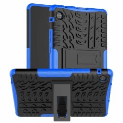 Чехол Hybrid Armor для Huawei MatePad T8 (черный + голубой)