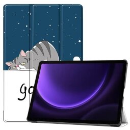 Чехол Smart Case для Samsung Galaxy Tab S9 FE (Good Night Cat)