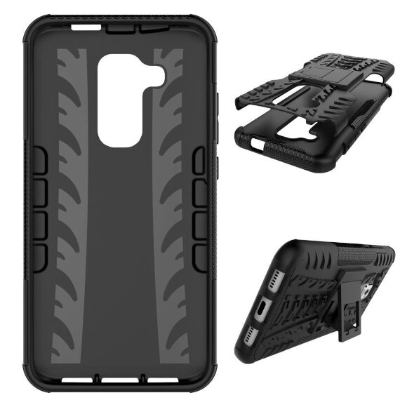 Чехол Hybrid Armor для Huawei Nova Plus (черный) Чехол Hybrid Armor для Huawei Nova Plus (черный)