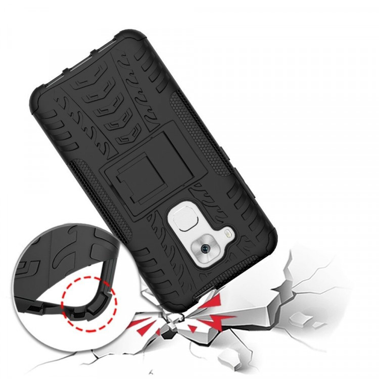 Чехол Hybrid Armor для Huawei Nova Plus (черный)