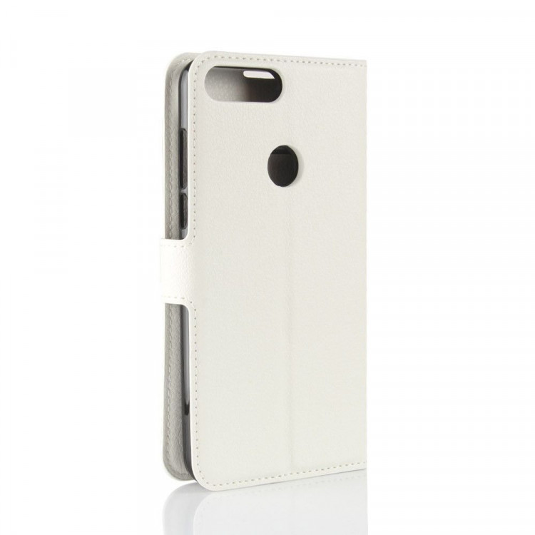 Чехол с визитницей для Huawei Honor 7C Pro / Enjoy 8 (белый)