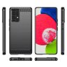Чехол-накладка Carbon Fibre для Samsung Galaxy A53 5G (черный)