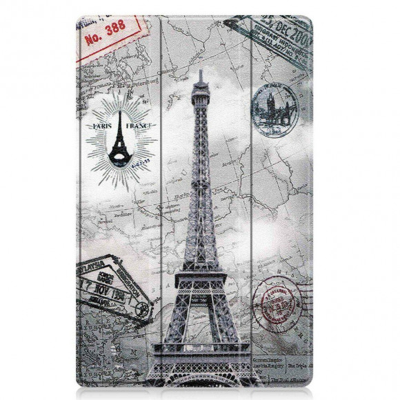 Планшетный чехол для Lenovo Tab M10 Plus (Gen 3) / Lenovo Xiaoxin Pad 2022 (Eiffel Tower) Планшетный чехол для Lenovo Tab M10 Plus (Gen 3) / Lenovo Xiaoxin Pad 2022 (Eiffel Tower)