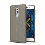 Чехол-накладка Litchi Grain для Huawei Honor 6x 2016 (серый) Чехол-накладка Litchi Grain для Huawei Honor 6x 2016 (серый)