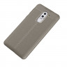 Чехол-накладка Litchi Grain для Huawei Honor 6x 2016 (серый)