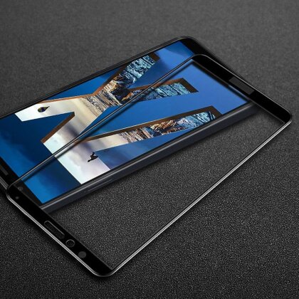 Защитное стекло 3D для Huawei Honor 7X (черный)