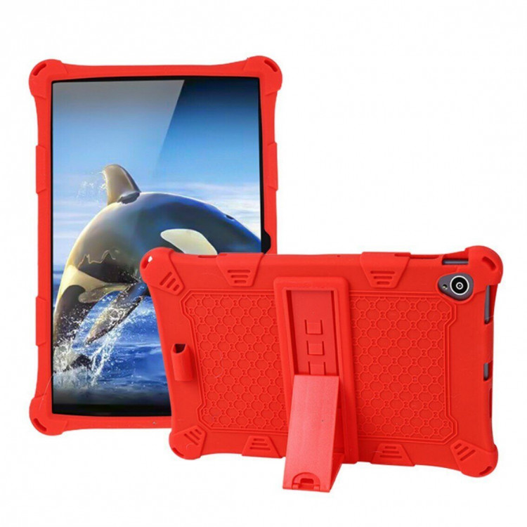 Силиконовый чехол для Teclast M40 Air, Teclast P30HD, Teclast P30 Air (красный)