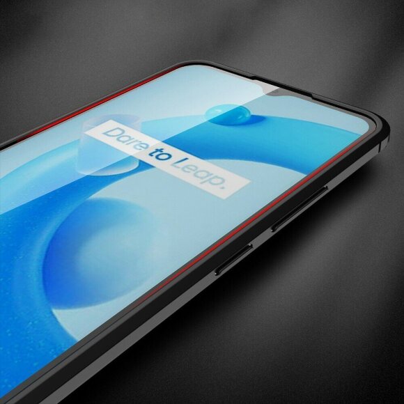 Чехол-накладка Litchi Grain для Realme C20 / Realme C11 2021 (темно-синий) Чехол-накладка Litchi Grain для Realme C20 / Realme C11 2021 (темно-синий)