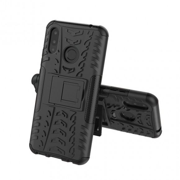 Чехол Hybrid Armor для Huawei Nova 3i / P Smart+ (Plus) (черный) Чехол Hybrid Armor для Huawei Nova 3i / P Smart+ (Plus) (черный)