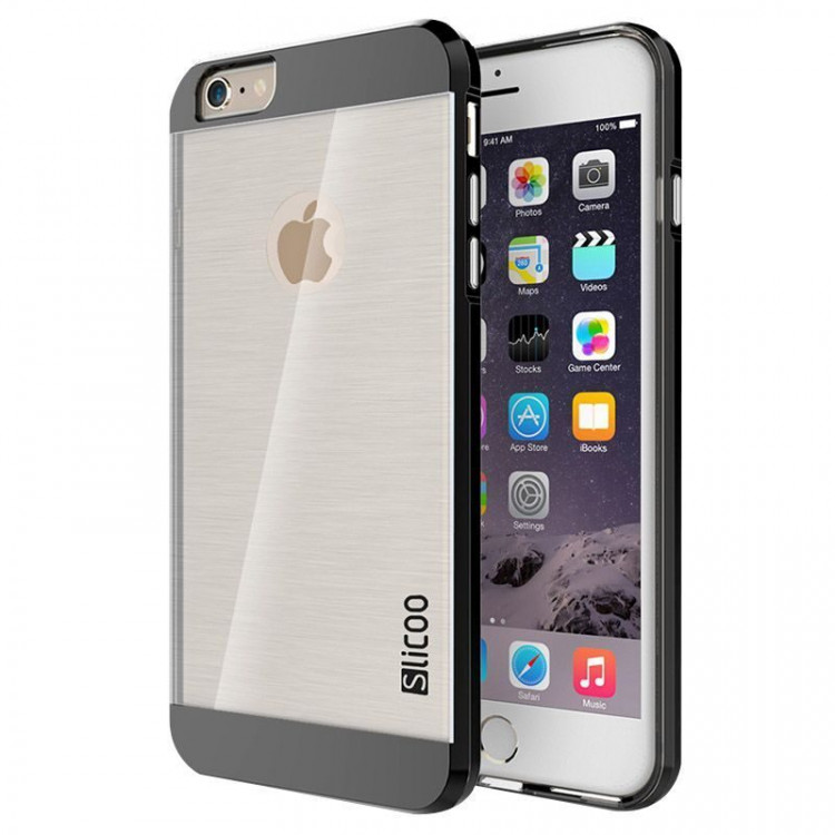 Чехол - накладка Slicoo для iPhone 6 (черный)