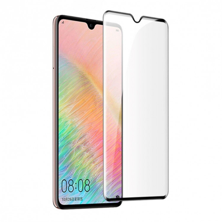 Защитное стекло FULL 3D для Huawei Mate 20 (черный)