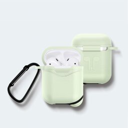 Силиконовый чехол для Apple AirPods (Luminous -зеленый)