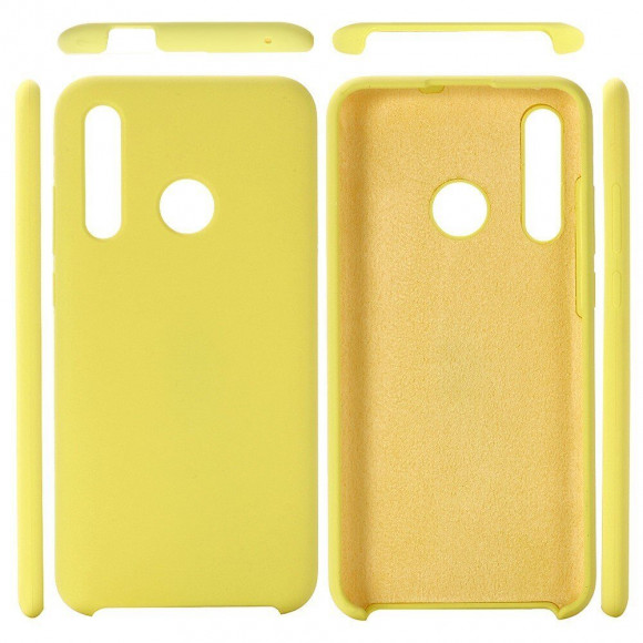 Силиконовый чехол Mobile Shell для Huawei P Smart Z / Honor 9X (STK-LX1) (желтый) Силиконовый чехол Mobile Shell для Huawei P Smart Z / Honor 9X (STK-LX1) (желтый)