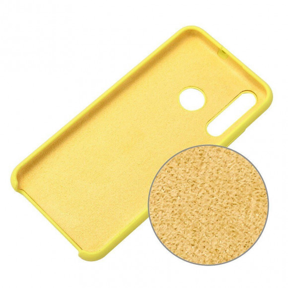 Силиконовый чехол Mobile Shell для Huawei P Smart Z / Honor 9X (STK-LX1) (желтый) Силиконовый чехол Mobile Shell для Huawei P Smart Z / Honor 9X (STK-LX1) (желтый)