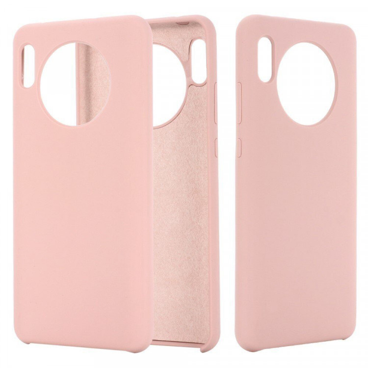 Силиконовый чехол Mobile Shell для Huawei Mate 30 (розовый)