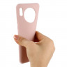 Силиконовый чехол Mobile Shell для Huawei Mate 30 (розовый)