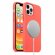 Чехол MagSafe для iPhone 12 Pro Max (розово-оранжевый)