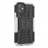 Чехол Hybrid Armor для iPhone 12 mini (черный + белый)