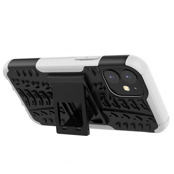 Чехол Hybrid Armor для iPhone 12 mini (черный + белый) Чехол Hybrid Armor для iPhone 12 mini (черный + белый)