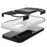 Чехол Hybrid Armor для iPhone 12 mini (черный + белый)