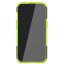 Чехол Hybrid Armor для iPhone 13 Pro (черный + зеленый)