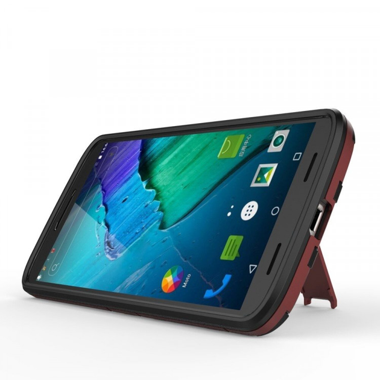 Чехол Duty Armor для Motorola Moto X Force (синий)