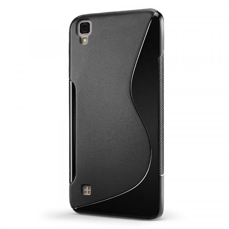 Нескользящий чехол для LG X Style K200DS (черный)