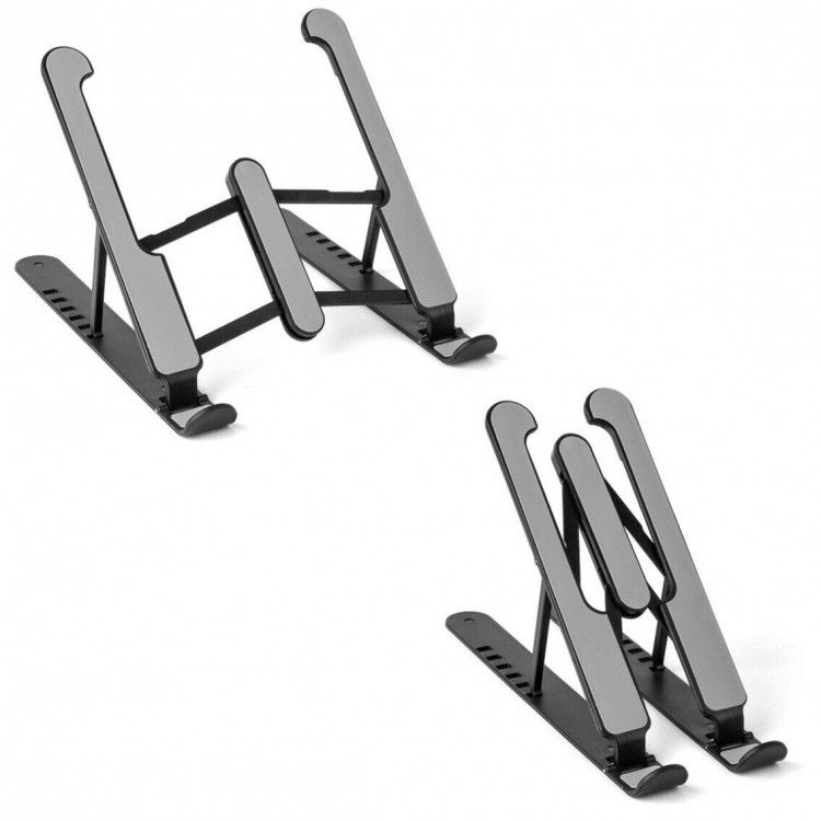 Складная подставка для ноутбука и Macbook (розовый)