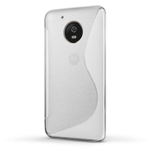 Нескользящий чехол для Motorola Moto G5 (прозрачный)