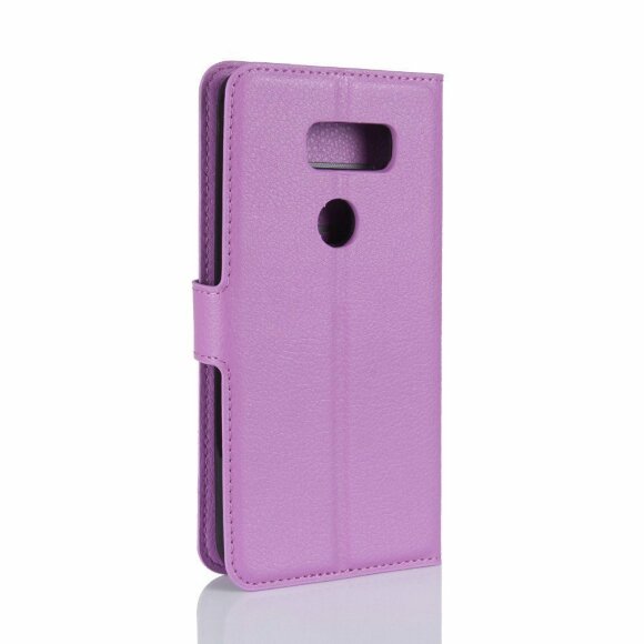 Чехол с визитницей для LG V30 (фиолетовый) Чехол с визитницей для LG V30 (фиолетовый)