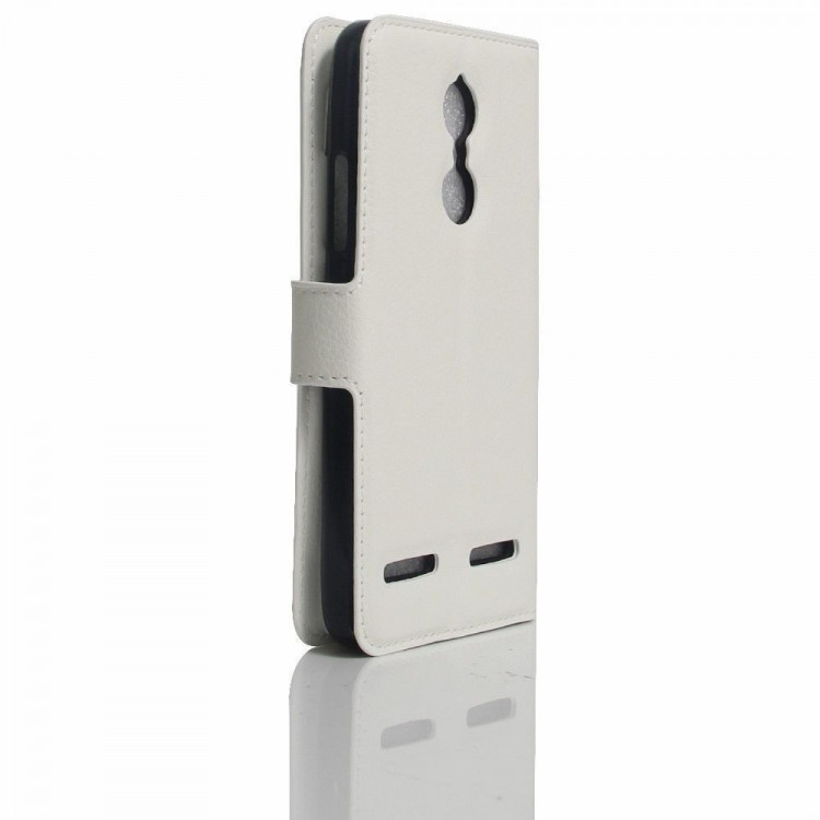 Чехол с визитницей для Lenovo K6 Note (белый)