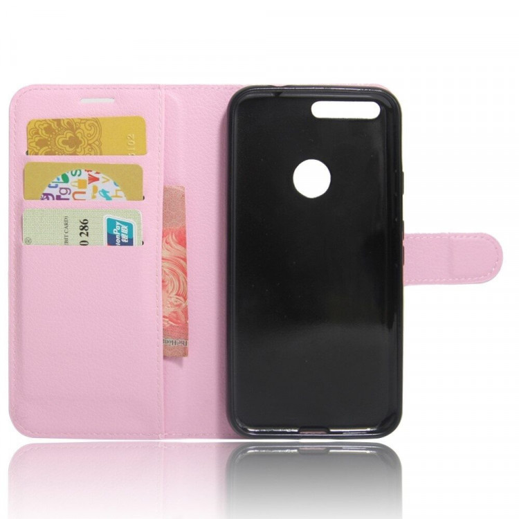 Чехол с визитницей для Google Pixel (розовый)