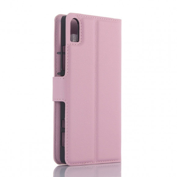 Чехол с визитницей для Lenovo Vibe Shot (розовый) Чехол с визитницей для Lenovo Vibe Shot (розовый)