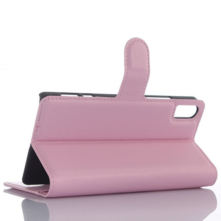 Чехол с визитницей для Lenovo Vibe Shot (розовый)