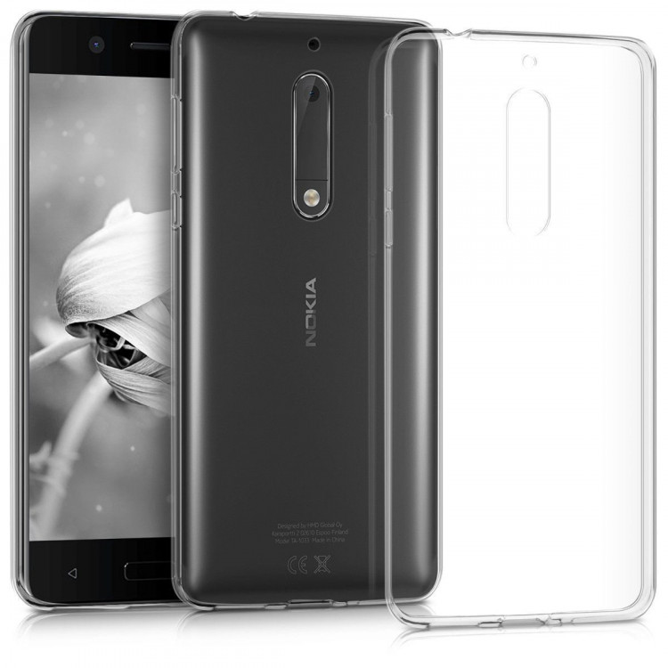 Силиконовый TPU чехол для Nokia 5
