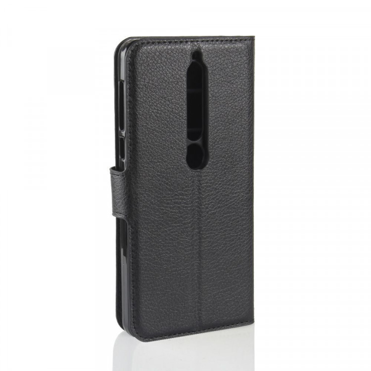 Чехол с визитницей для Nokia 6 (2018) / Nokia 6.1 (черный)