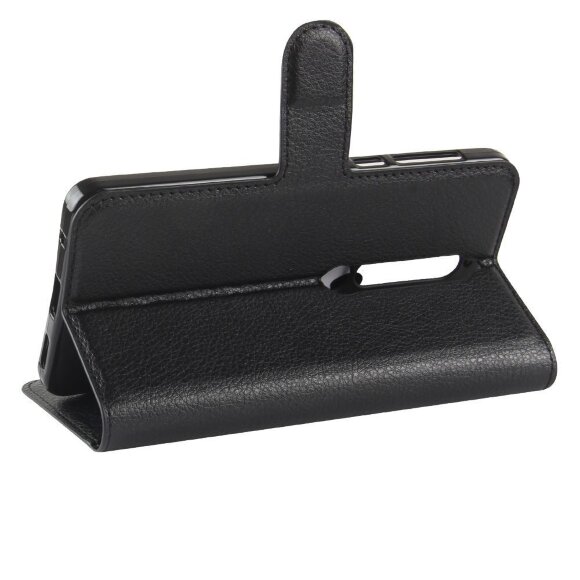 Чехол с визитницей для Nokia 6 (2018) / Nokia 6.1 (черный)