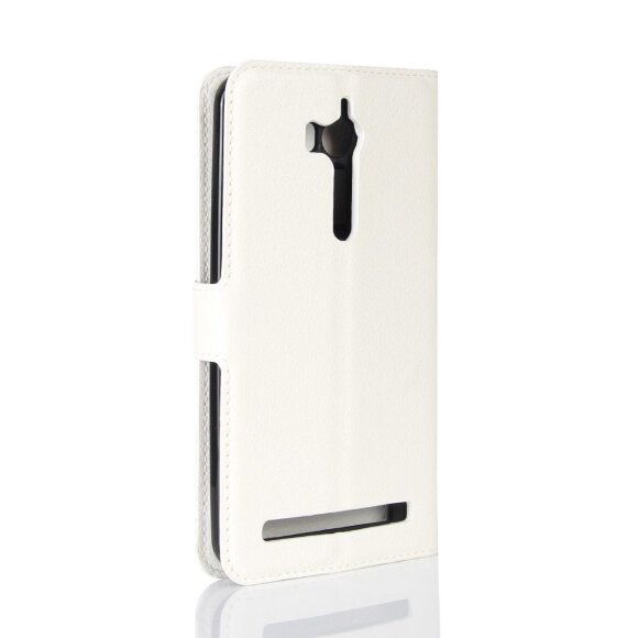 Чехол с визитницей для ASUS ZenFone Go ZB552KL  (белый) Чехол с визитницей для ASUS ZenFone Go ZB552KL  (белый)
