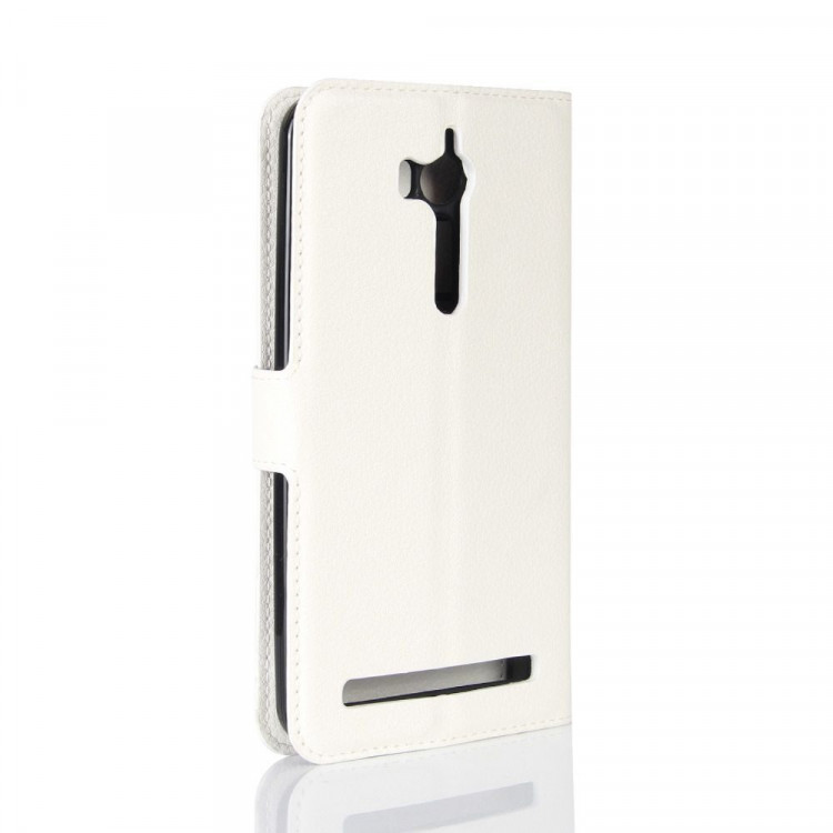 Чехол с визитницей для ASUS ZenFone Go ZB552KL  (белый)