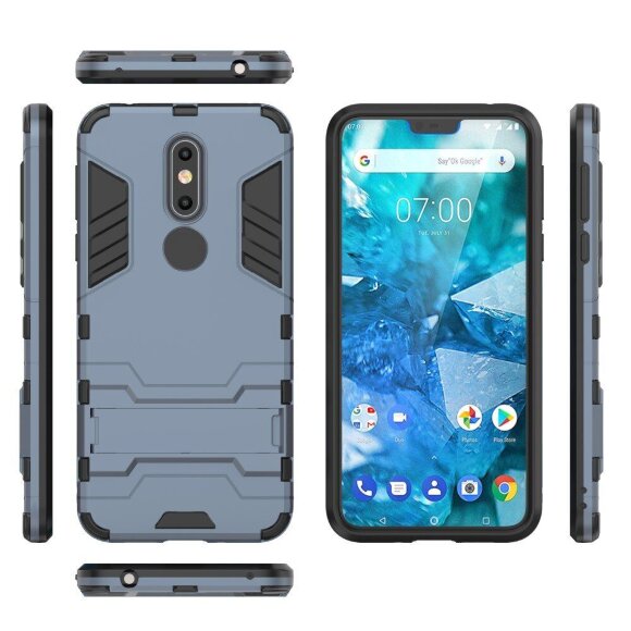 Чехол Duty Armor для Nokia 7.1 (темно-синий) Чехол Duty Armor для Nokia 7.1 (темно-синий)