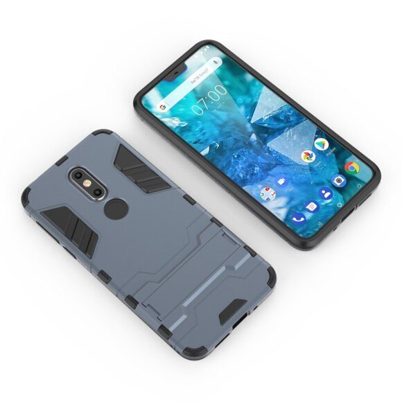 Чехол Duty Armor для Nokia 7.1 (темно-синий) Чехол Duty Armor для Nokia 7.1 (темно-синий)