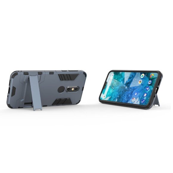Чехол Duty Armor для Nokia 7.1 (темно-синий) Чехол Duty Armor для Nokia 7.1 (темно-синий)