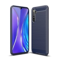 Чехол-накладка Carbon Fibre для Oppo K5 / Realme XT / Realme X2 (темно-синий) Чехол-накладка Carbon Fibre для Oppo K5 / Realme XT / Realme X2 (темно-синий)