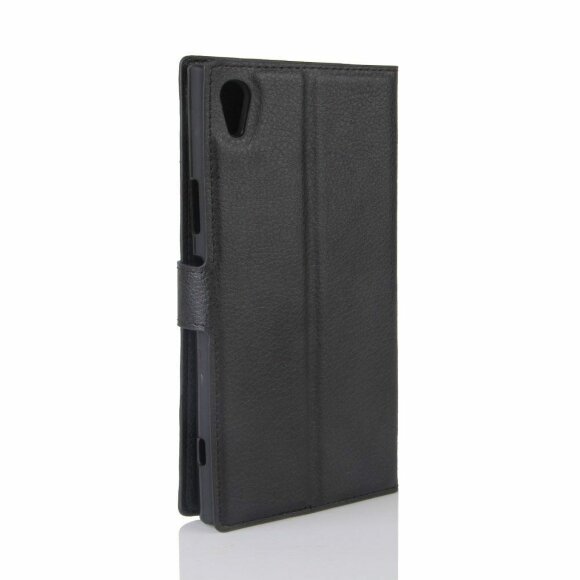 Чехол с визитницей для Sony Xperia XA1 Ultra (черный) Чехол с визитницей для Sony Xperia XA1 Ultra (черный)