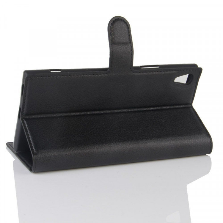 Чехол с визитницей для Sony Xperia XA1 Ultra (черный)