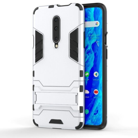 Чехол Duty Armor для OnePlus 7 Pro (серебряный) Чехол Duty Armor для OnePlus 7 Pro (серебряный)