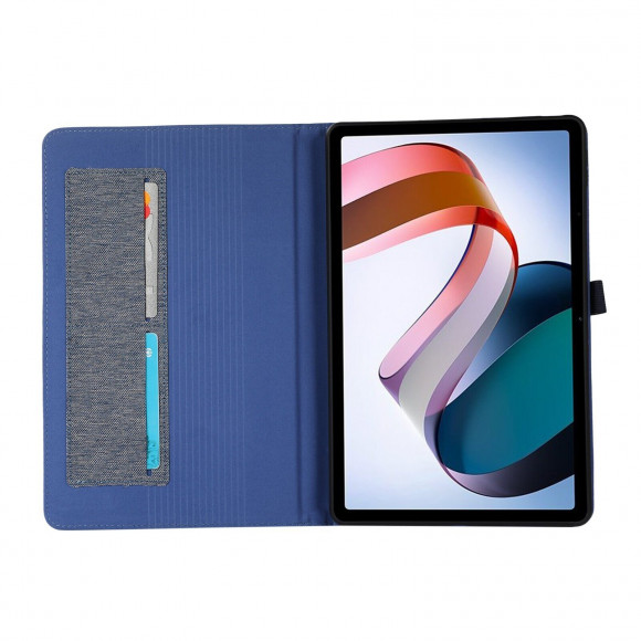 Чехол Business Style для Xiaomi Redmi Pad, 10,61 дюйма (серо-голубой) Чехол Business Style для Xiaomi Redmi Pad, 10,61 дюйма (серо-голубой)