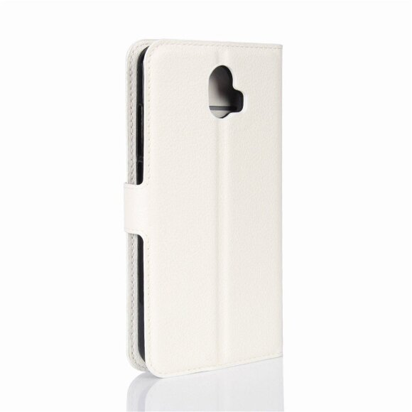 Чехол с визитницей для ZTE Blade V8 Pro (белый)