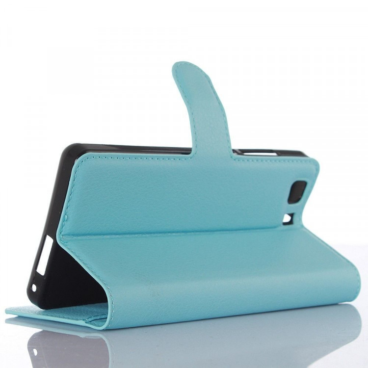 Чехол с визитницей для DOOGEE X5 / X5 Pro (голубой)